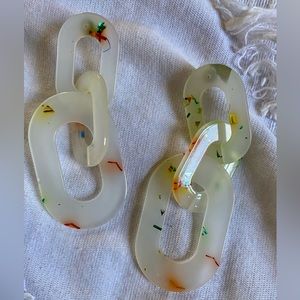 Geometric Dangle Earrings